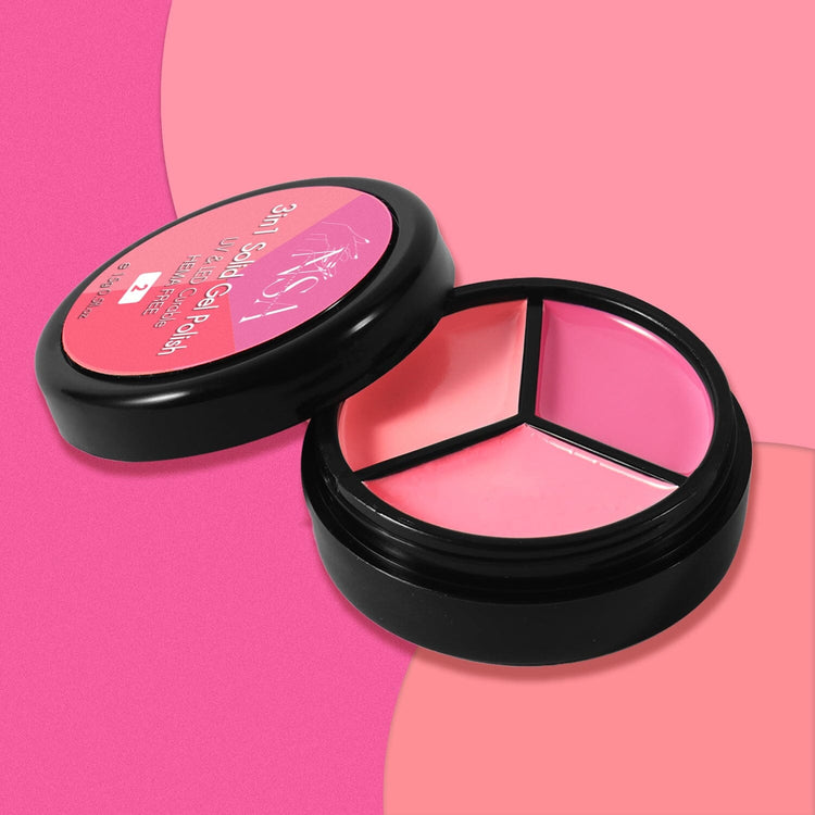Solid Gel Polish 3in1 Colour Jar - NSI Australia