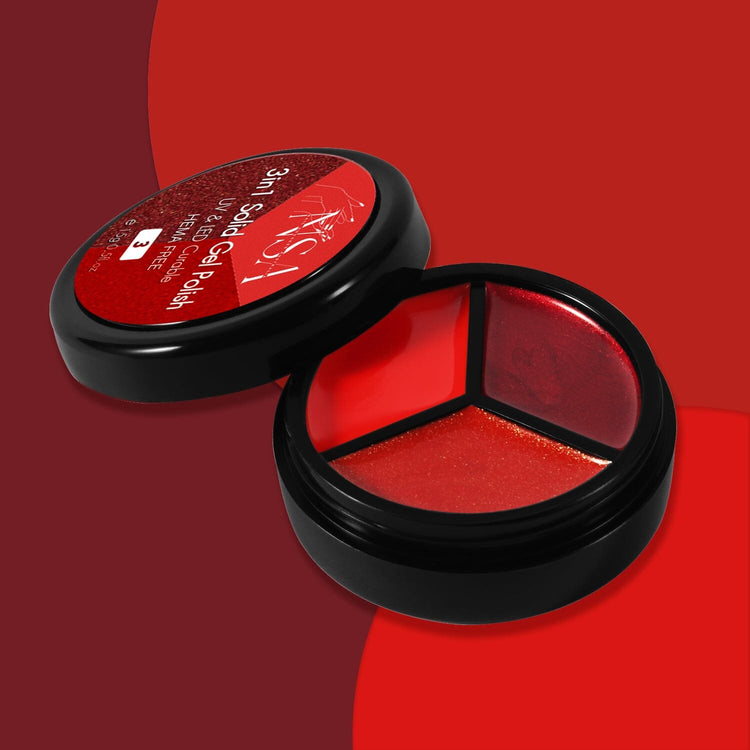 Solid Gel Polish 3in1 Colour Jar - NSI Australia