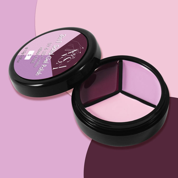 Solid Gel Polish 3in1 Colour Jar - NSI Australia