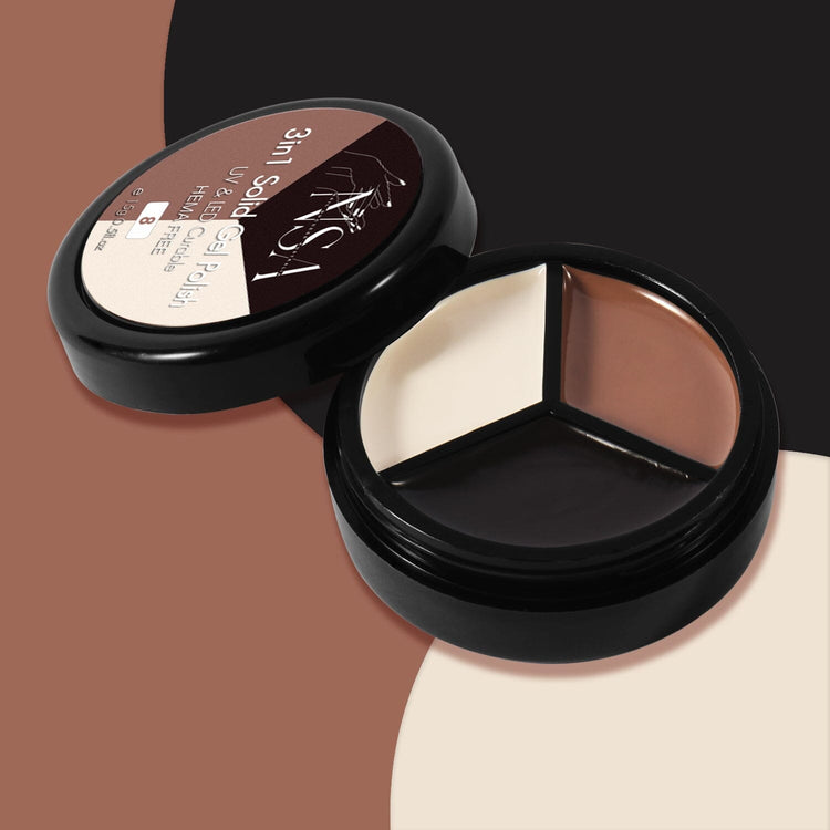 Solid Gel Polish 3in1 Colour Jar - NSI Australia