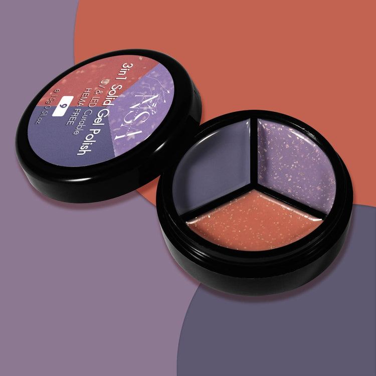 Solid Gel Polish 3in1 Colour Jar - NSI Australia