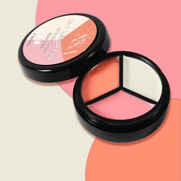 Solid Gel Polish 3in1 Colour Jar - NSI Australia