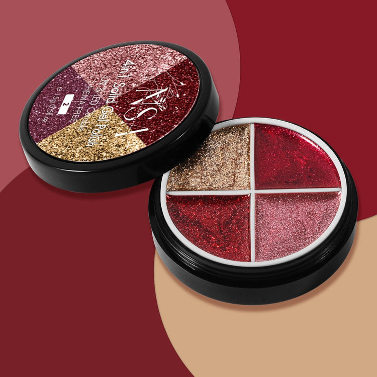 Solid Gel Polish 4in1 Colour Jar - NSI Australia