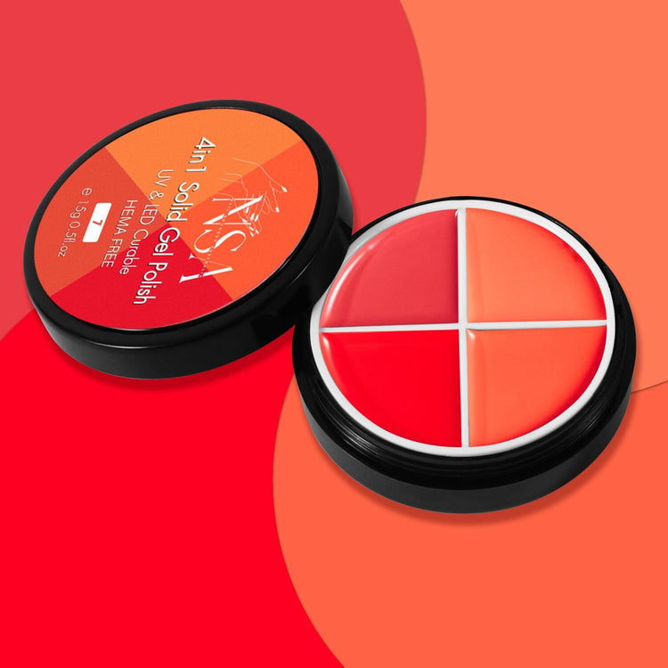 Solid Gel Polish 4in1 Colour Jar - NSI Australia