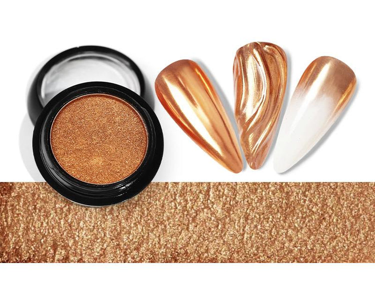 Solid Mirror Chrome Nail Powder - NSI Australia