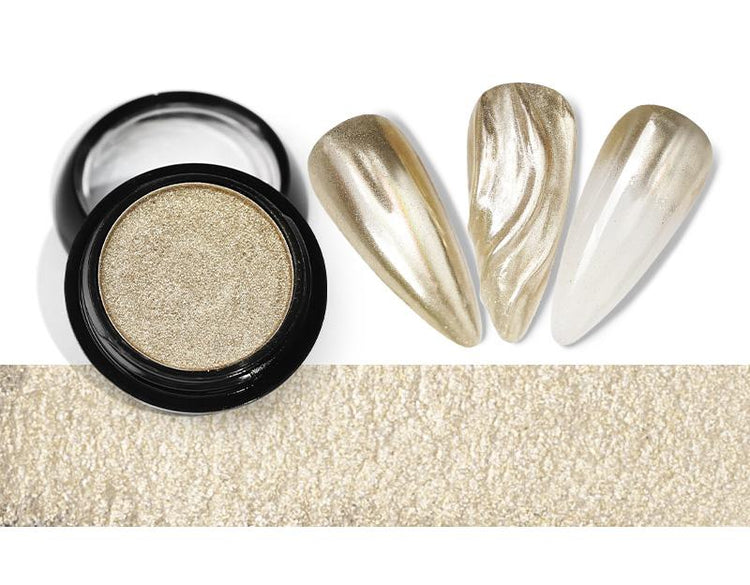 Solid Mirror Chrome Nail Powder - NSI Australia