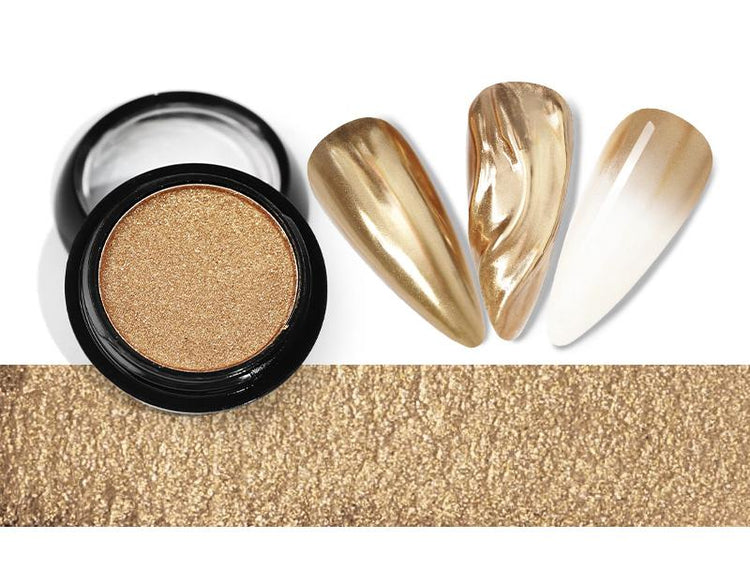 Solid Mirror Chrome Nail Powder - NSI Australia