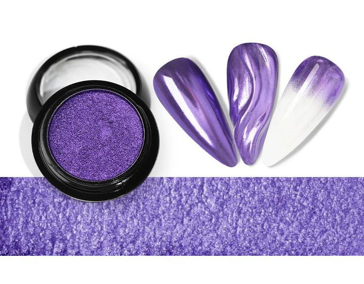 Solid Mirror Chrome Nail Powder - NSI Australia