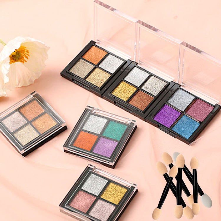 Solid Mirror Chrome Pigments - Four Colours Palette - NSI Australia