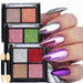 Solid Mirror Chrome Pigments - Four Colours Palette - NSI Australia