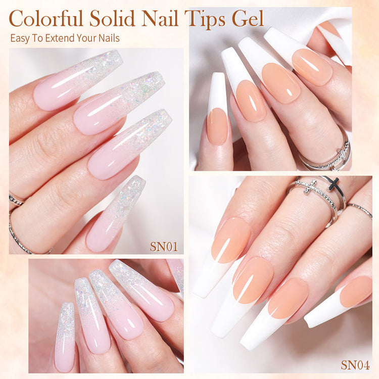 Solid Nail Tips Gel BORN PRETTY - NSI Australia