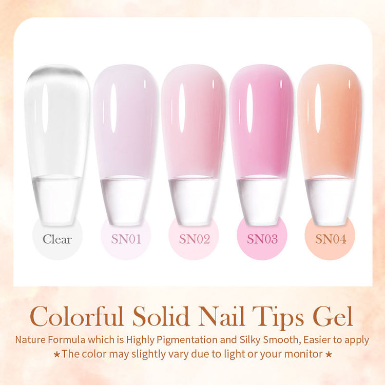 Solid Nail Tips Gel BORN PRETTY - NSI Australia