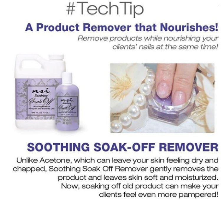 SOOTHING SOAK OFF Gel Polish Remover - NSI Australia