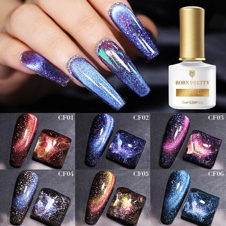 Spar Cat Eye Magnetic Gel BORN PRETTY (Serie CF) - NSI Australia