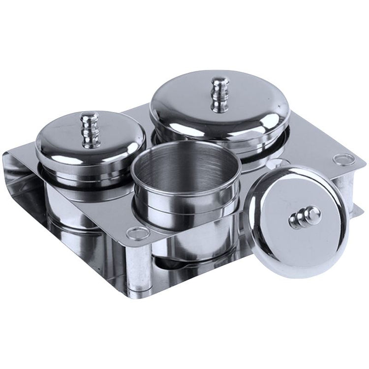 Dappen Dish Jar Set Stainless Steel - NSI Australia