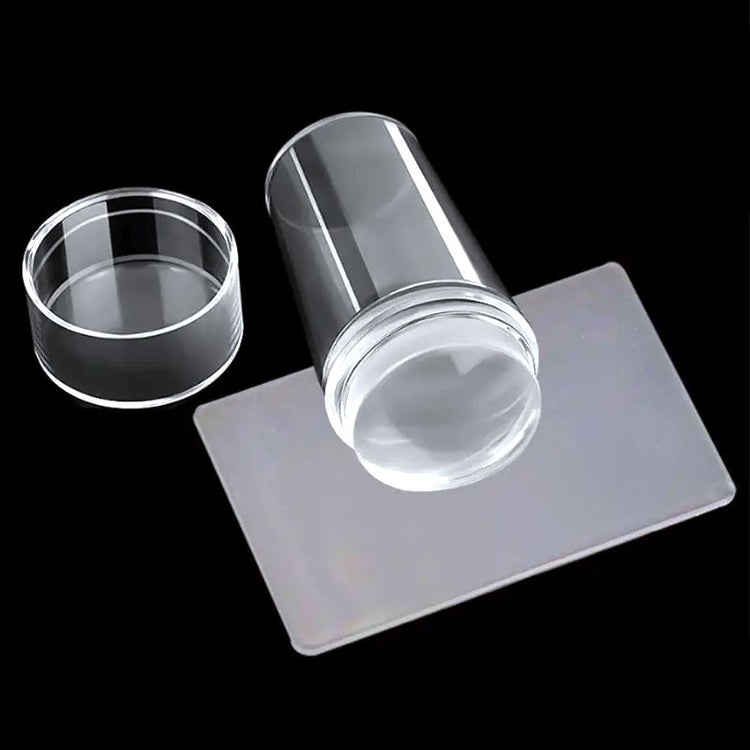 Stamper & Scraper (Clear - Diameter 2.8cm) - NSI Australia