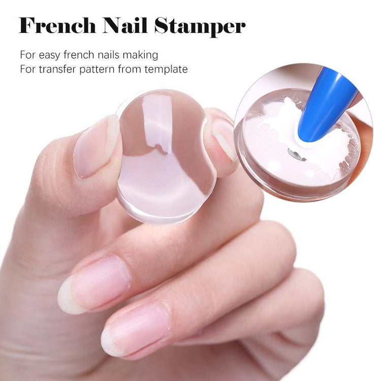 Stamper & Scraper (Clear - Diameter 2.8cm) - NSI Australia