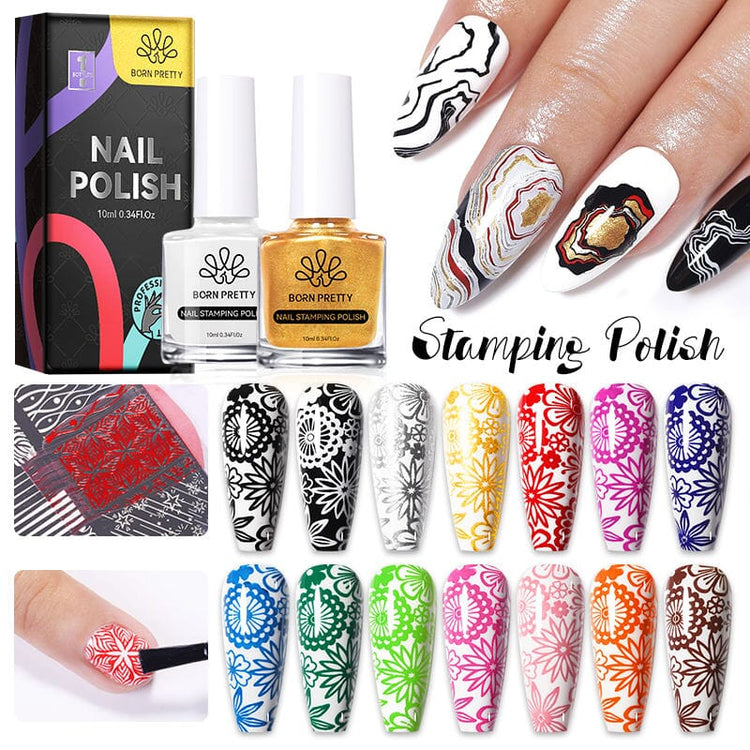 Stamping Nail Polish Born Pretty - NSI Australia