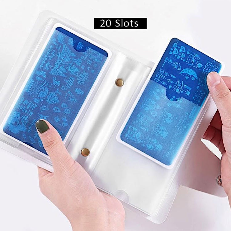 Stamping Plate Holder Storage Case - 20 Pockets - NSI Australia