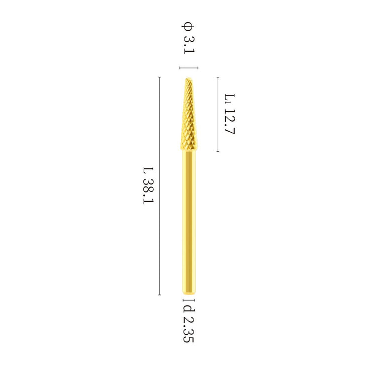 Tapered Small-Cone Tungsten Carbide Nail Drill Bit - NSI Australia