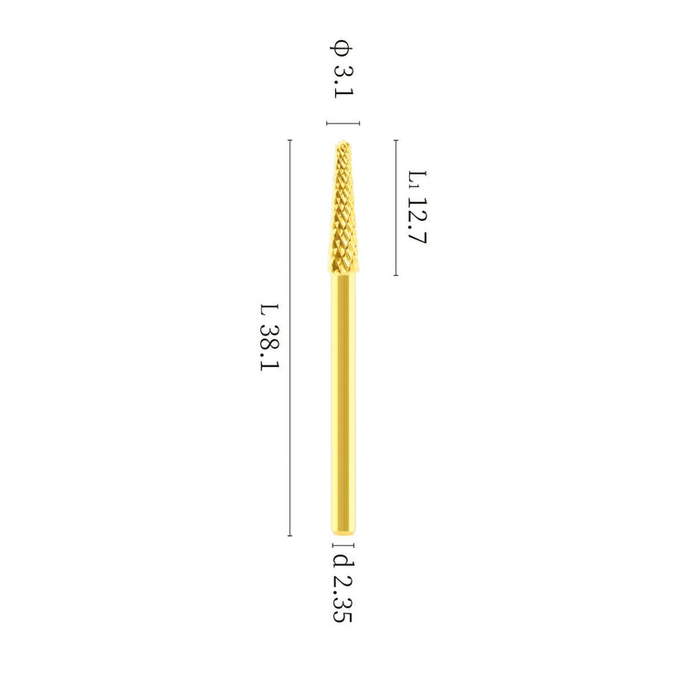 Tapered Small-Cone Tungsten Carbide Nail Drill Bit - NSI Australia