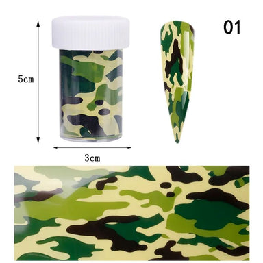 Transfer Foil Roll - Laser & Camouflage Series - NSI Australia