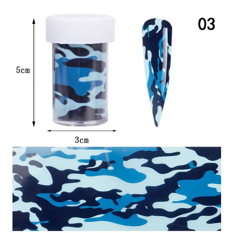 Transfer Foil Roll - Laser & Camouflage Series - NSI Australia