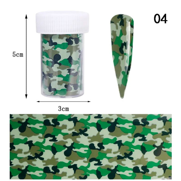 Transfer Foil Roll - Laser & Camouflage Series - NSI Australia