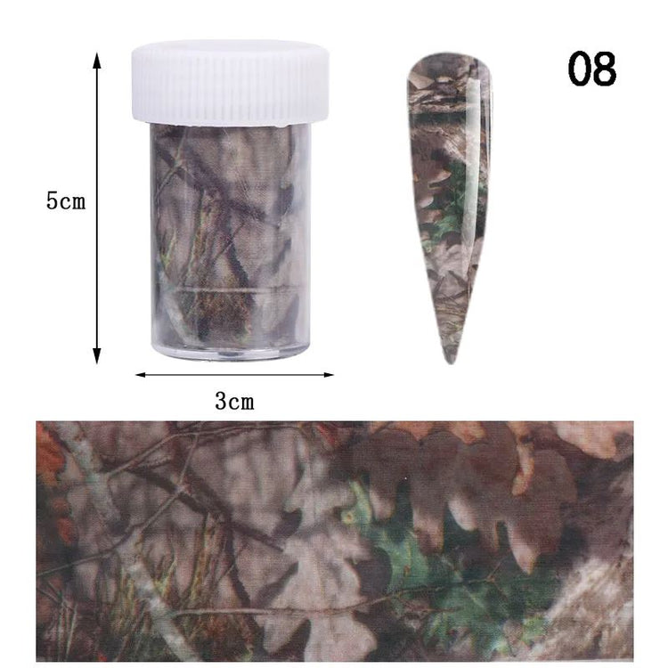 Transfer Foil Roll - Laser & Camouflage Series - NSI Australia