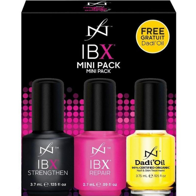 TRIO PACK - IBX MINI PACK Strengthen + Repair + FREE Cuticle Oil - NSI Australia