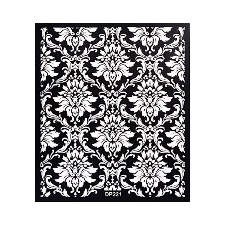 White Flowers Lace Nail Art Stickers - NSI Australia
